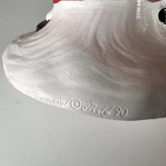 Vtg Old World Santa Claus Figure Provincial Mold Hand Painted Ceramic 90s - Picture 12 of 15